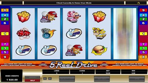 5 Reel Drive Slot Machine .